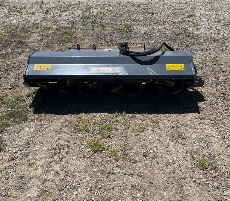Weekend Warrior Equipment Rental Skid Steer Attachment 72” Rototiller